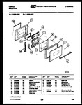 Diagram for 03 - Lower Oven Door Parts