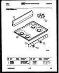 Diagram for 02 - Backguard And Cooktop Parts