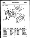 Diagram for 04 - Lower Oven Door Parts