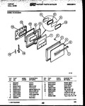 Diagram for 04 - Lower Oven Door Parts