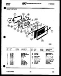 Diagram for 03 - Lower Oven Door Parts