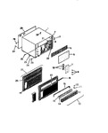 Diagram for 16 - Cabinet, Front (`b` Cabinet Models)