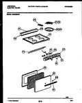 Diagram for 02 - Cooktop, Backguard And Door Parts