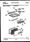 Diagram for 02 - Backguard, Cooktop And Door Parts