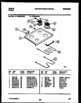 Diagram for 05 - Cooktop And Broiler Parts