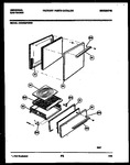 Diagram for 03 - Door And Broiler Drawer Parts