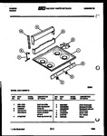 Diagram for 02 - Backguard And Cooktop Parts