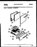 Diagram for 03 - Door And Broiler Drawer Parts