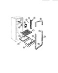 Diagram for 05 - Shelves, Controls, Divider, Mullion