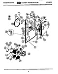 Diagram for 03 - Cabinet Front, Motor And Blower