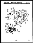 Diagram for 03 - Cabinet Front, Motor And Blower