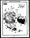 Diagram for 01 - Cabinet, Drum And Blower Housing