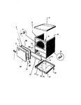 Diagram for 03 - Cabinet, Top Panel, Door, Base