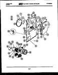 Diagram for 02 - Cabinet Front, Motor And Blower