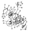 Diagram for 03 - Door, Front Panel, Lint Filter