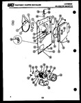 Diagram for 03 - Cabinet Front, Motor And Blower