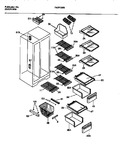 Diagram for 05 - Shelves, Water Tank, 3-door Mullion