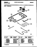 Diagram for 03 - Cooktop And Broiler Parts