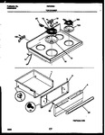 Diagram for 04 - Cooktop And Drawer Parts