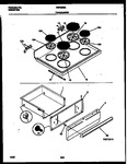 Diagram for 04 - Cooktop And Drawer Parts