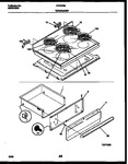 Diagram for 04 - Cooktop And Drawer Parts