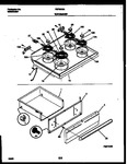 Diagram for 05 - Cooktop And Drawer Parts