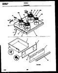 Diagram for 04 - Cooktop And Drawer Parts