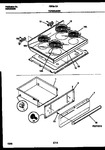 Diagram for 04 - Cooktop And Drawer Parts