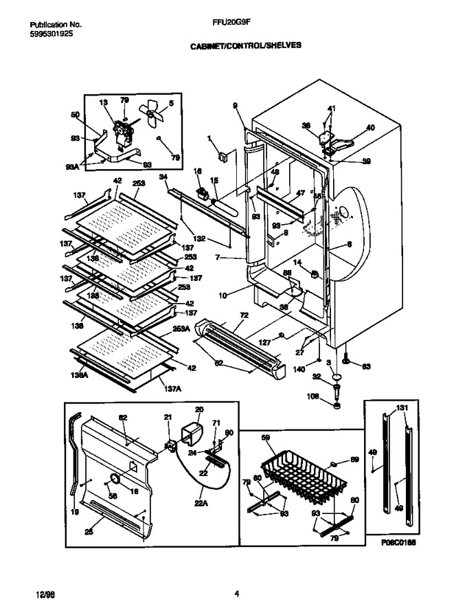 Electrolux 216303600 Coast Appliance Parts