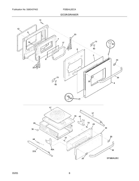 Broiler Pan 5304442087  Frigidaire Appliance Parts