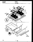 Diagram for 05 - Cooktop And Drawer Parts