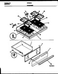 Diagram for 05 - Cooktop And Drawer Parts