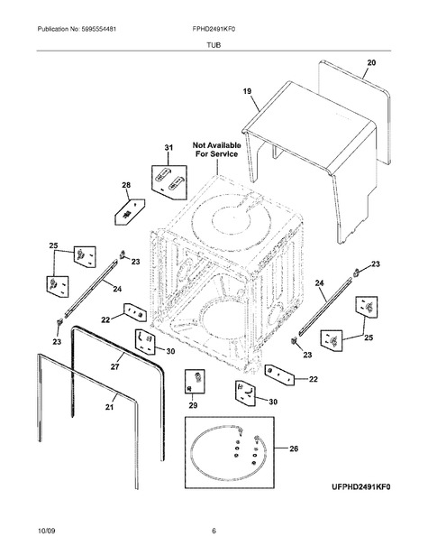 Dishwasher Installation Bracket 5304475603 parts