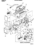 Diagram for 10 - Ice Maker Components