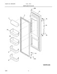 Diagram for 05 - Refrigertor Door