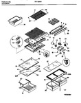 Diagram for 04 - Shelves, Controls, Divider, Mullion