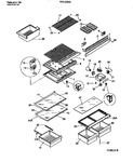 Diagram for 04 - Shelves, Controls, Divider, Mullion