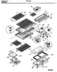 Diagram for 04 - Shelves, Controls, Divider, Mullion