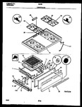 Diagram for 05 - Cooktop And Broiler Drawer Parts