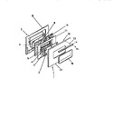 Diagram for 16 - Oven Door, Panels