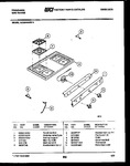 Diagram for 03 - Cooktop Parts