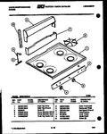 Diagram for 02 - Backguard And Cooktop Parts