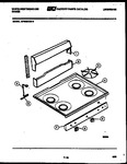 Diagram for 02 - Backguard And Cooktop Parts