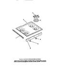 Diagram for 13 - Cook Top, Knobs