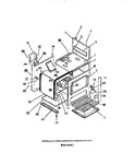 Diagram for 25 - Interior Oven, Panels, Frame