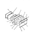 Diagram for 18 - Oven Door, Panels