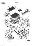 Diagram for 04 - Shelves, Controls, Divider, Mullion