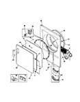 Diagram for 03 - Front Panel, Lint Filter