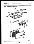 Diagram for 02 - Backguard, Cooktop And Door Parts