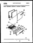 Diagram for 03 - Door And Broiler Drawer Parts